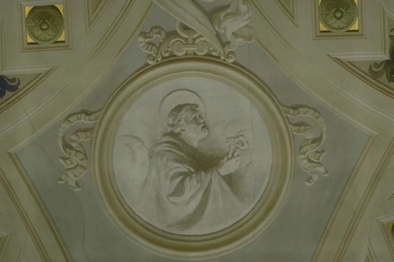 Pietro - Dipinto murale di San Pietro